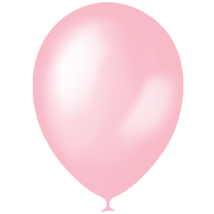 Шар12'' Перламутр розовый/Pink (1 штука)